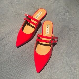 Steve Madden Red Women's Mules